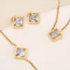 Gold square set