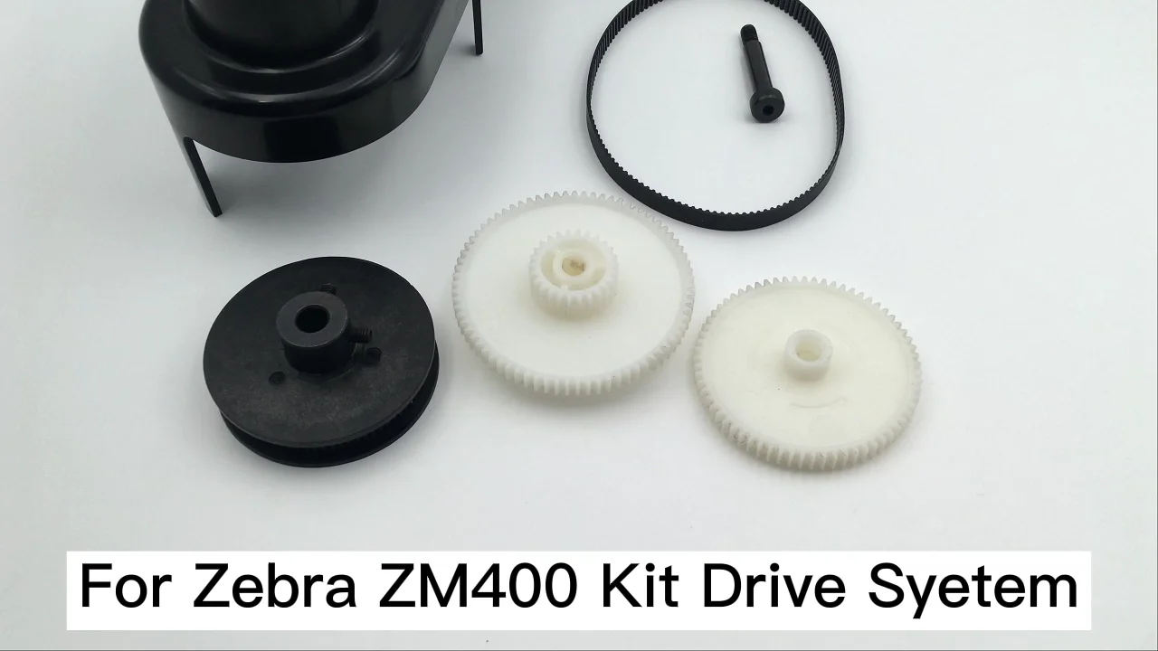Original Kit Drive System For Zebra Zm400 203dpi (includes Pulleys