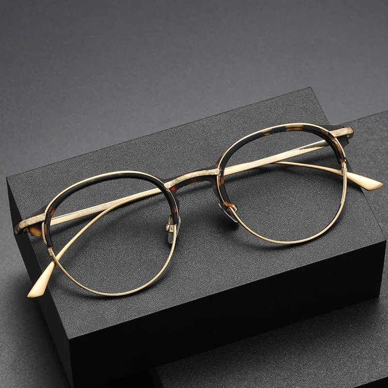 Cslepus High Pure Titanium Optical Frame Good Quality Glasses For Men And Women Eyeglasses