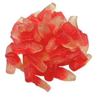 Boxed Colored Cola Bottle Gummies Mixed with Oil Soft Candies