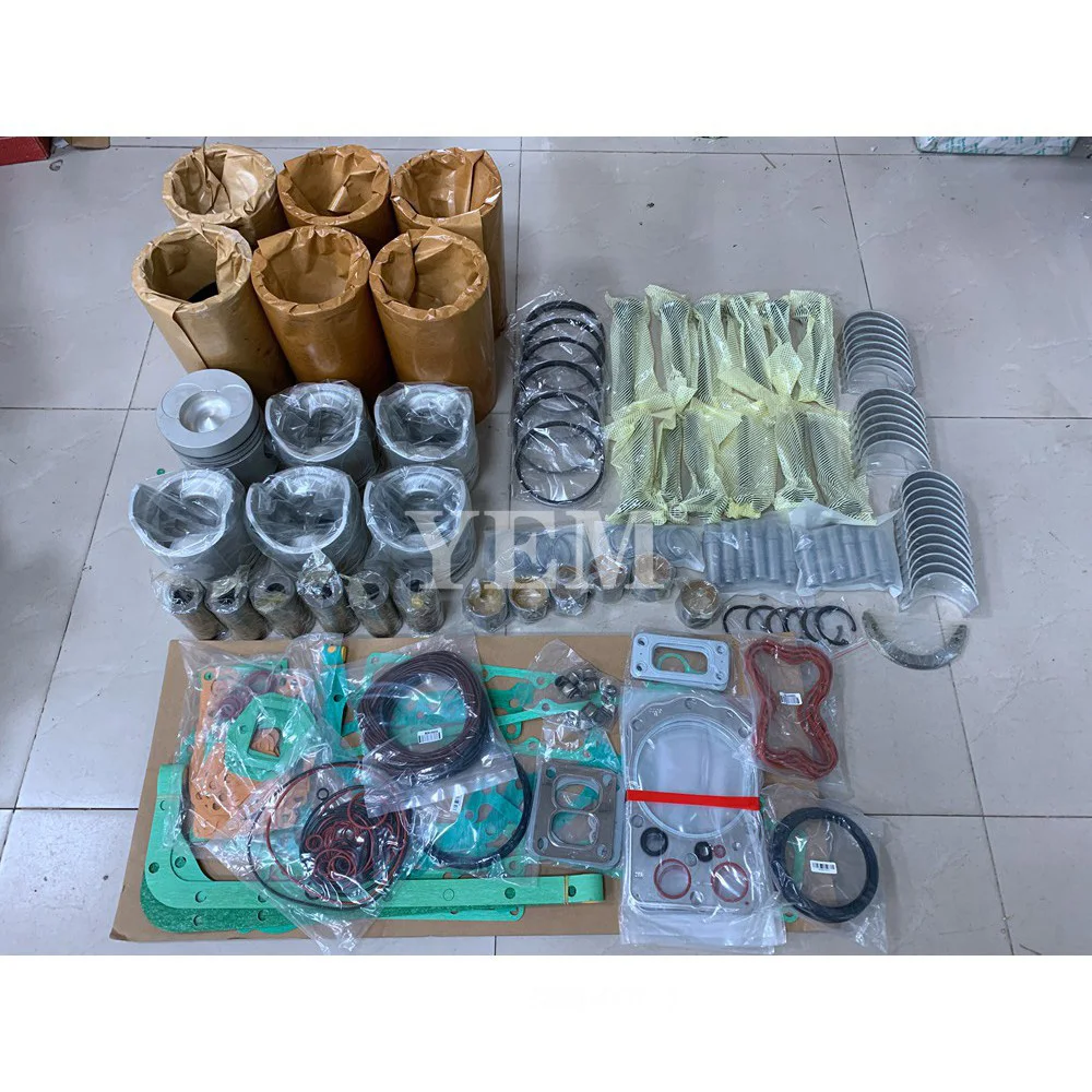 For Mitsubishi 6D22 Overhaul Kit ME052447 Excavator Engine Engine Parts With Warranty
