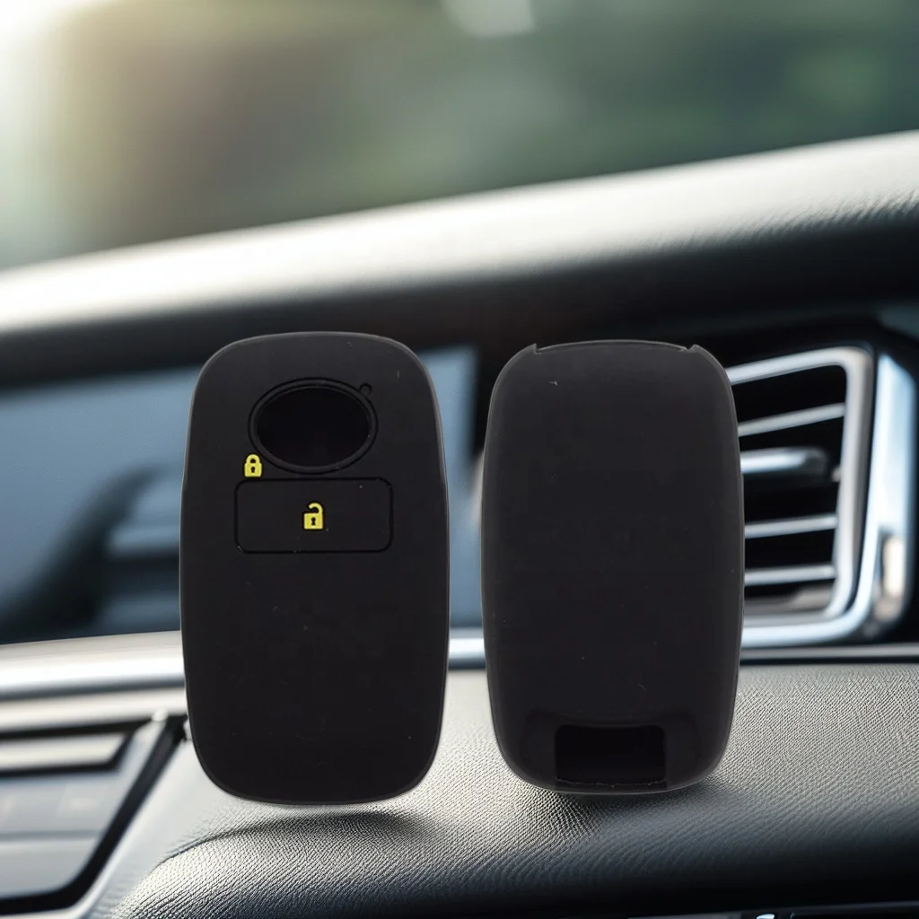 Silicone Car Remote Key Cover case Shell for Toyota RAIZE for Daihatsu Rocky 2button Key Cover case Car Accessories