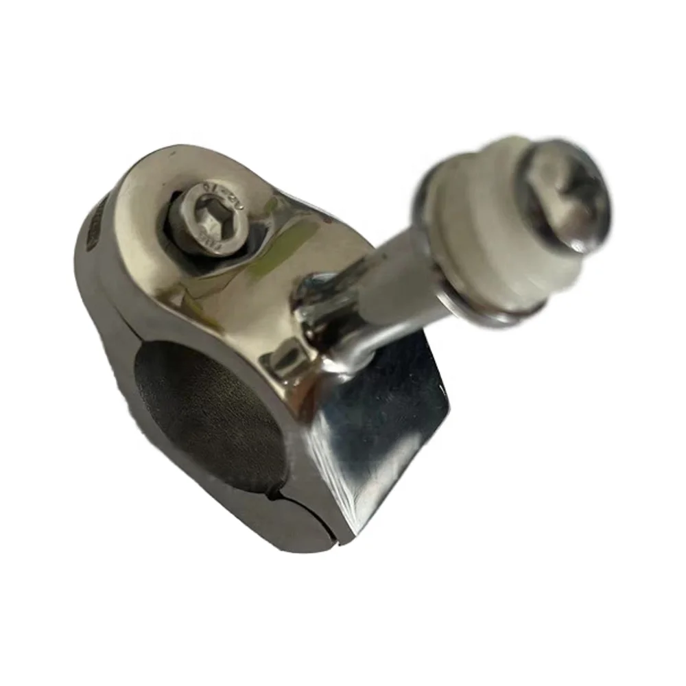Mamine Coppia Cerniere In Acciaio Inox 316 Per Barca - 60 Mm, 90°, Per Montaggio Bimini Top E Tappetino - Finitura Lucida - 3