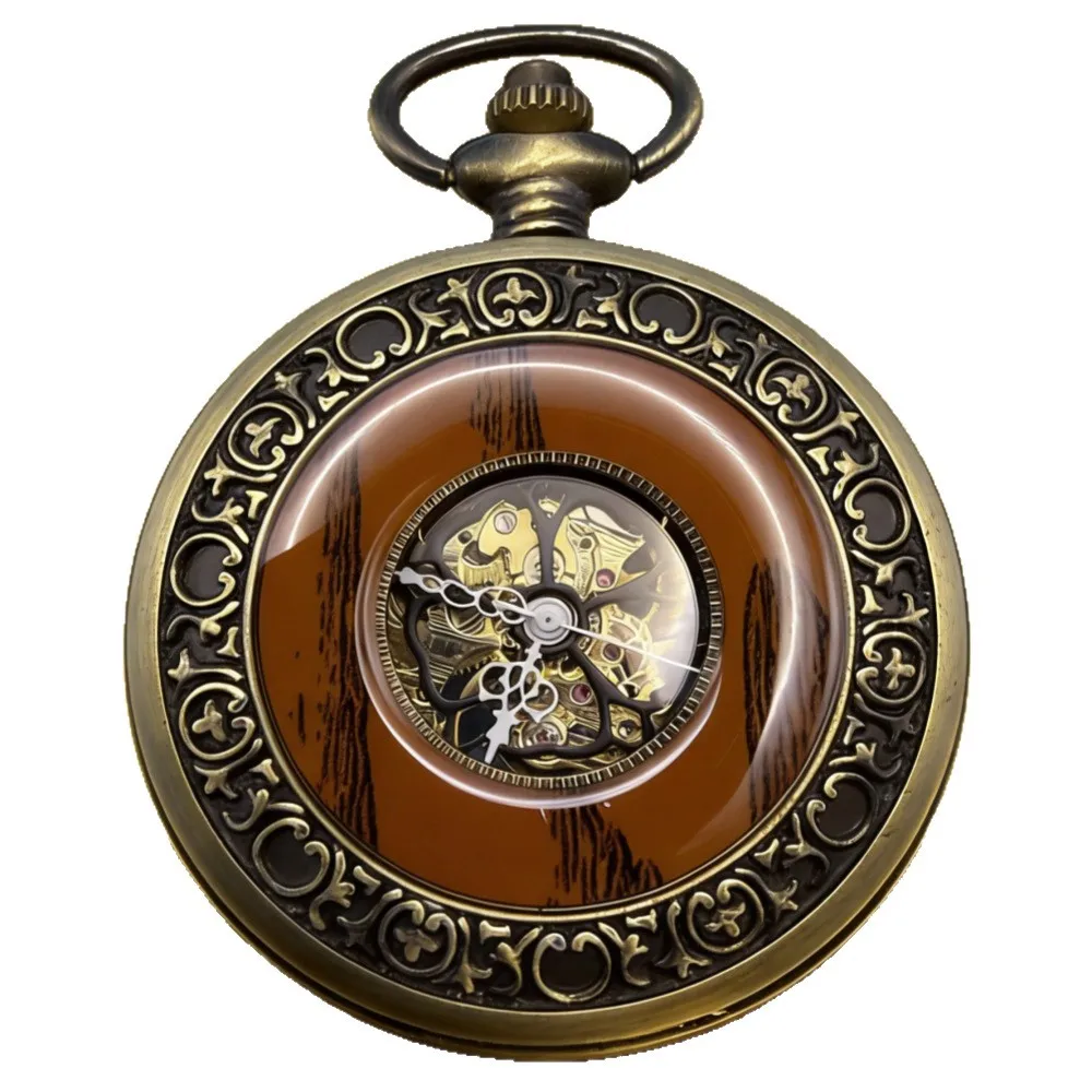 Skeleton Automatic Pocket Watch OM-211741