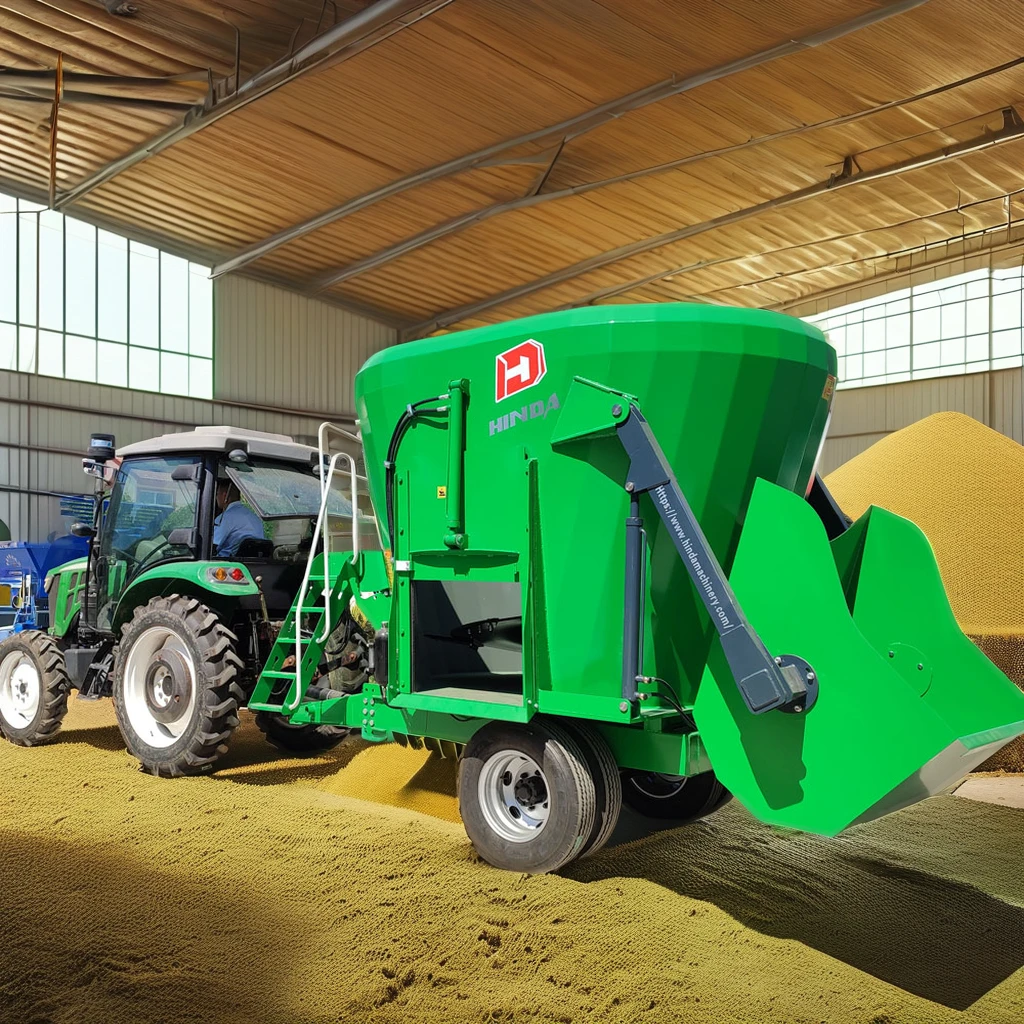 Cattle Farm Equipment Cow Feed Processing Machines Tmr Feed Mixer Machine Price