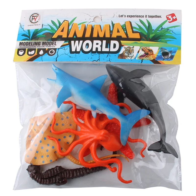 Amazon.co.jp: 海の生き物フィギュア 60パック ミニ プラスチック 深海