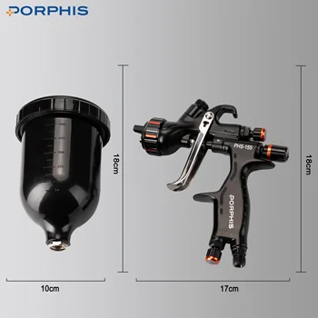 Porphis Spray Gun Phs-155 Hte High Quality Hvlp Spray Gun Automotive 1. ...