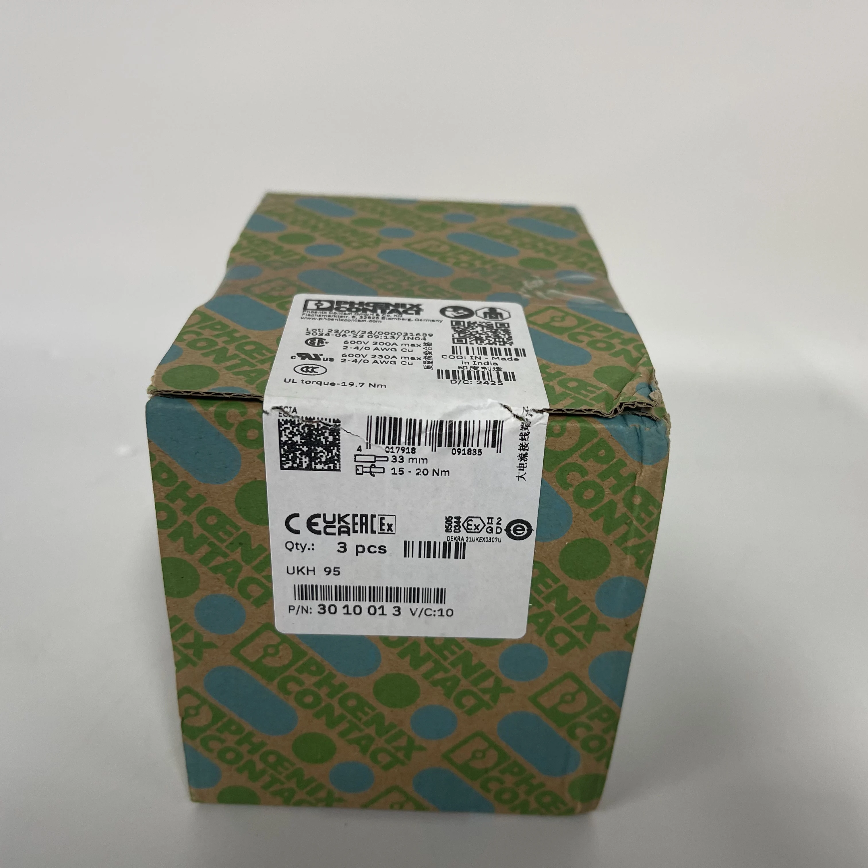 Phoenix Contact Terminal Block UKH 95