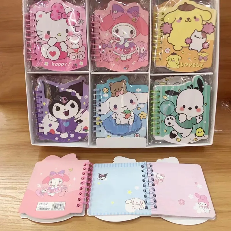 Hot Sale Sanrio Stationery Anime Kawaii Diary A6 Dairy Notebook Loose ...