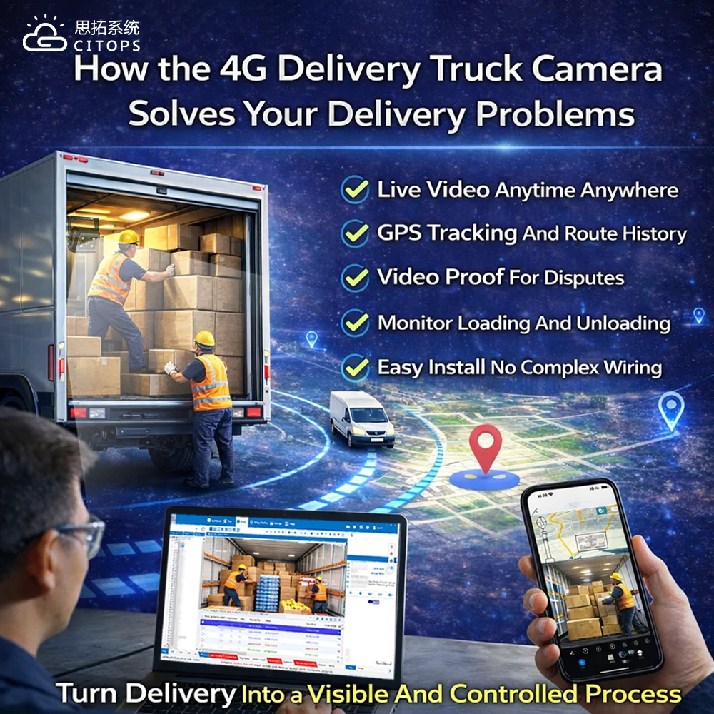 product 4g vehicle camera gps tracking mobile dvr dash camera real time video remote monitoring truck delivery fleet camera system-12
