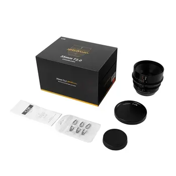 7Artisans 35mm T2.0 Full Frame Cinema Lenses for Sony E FX3 ZVE1 SIGMA L SL S5 S1 Nikon Z Z50 Z8 Z9 product image