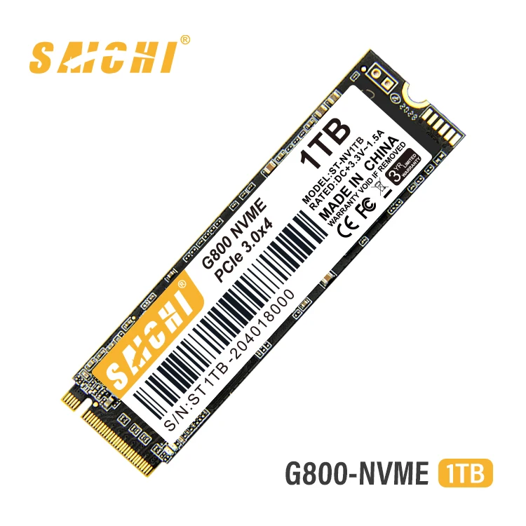 SAICHI NVME PCIe 128GB/256GB/512GB/1TB/2TB SSD untuk Laptop