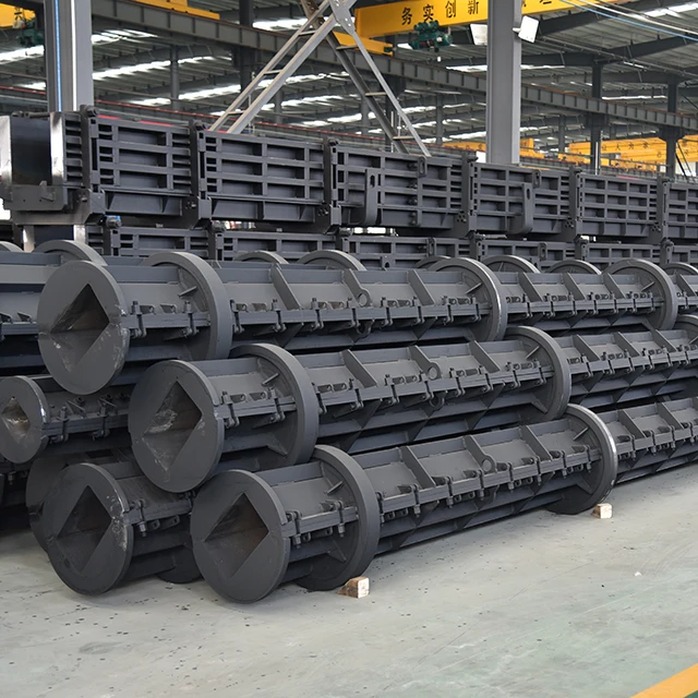 Electric Poteau Production Equipment Concrete Electric Pole Square Pole Reinforced Rib Electric