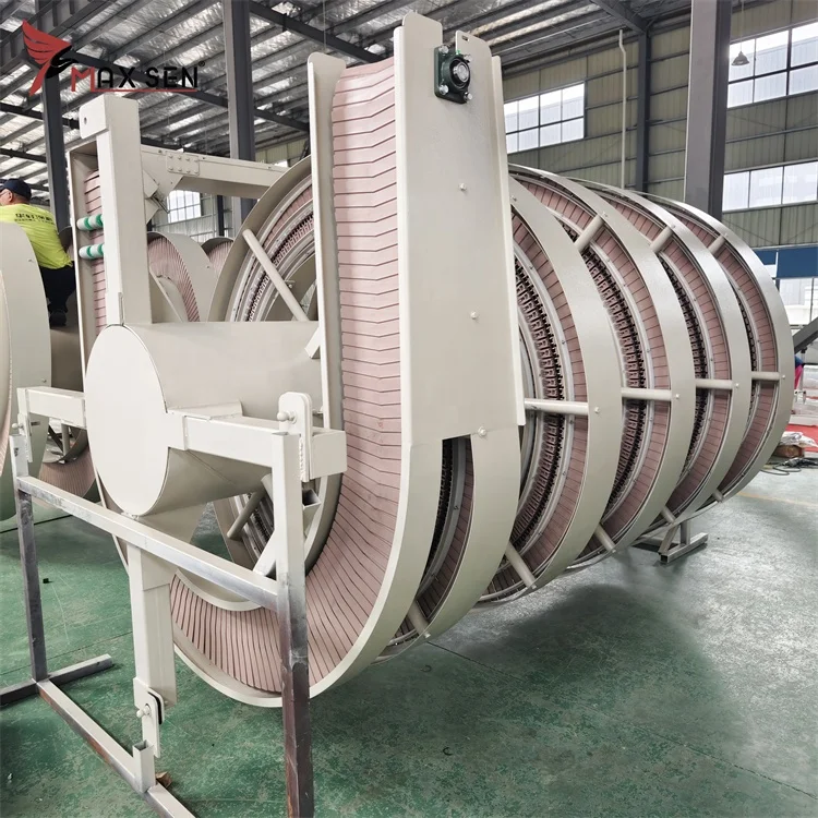 Maxsen Conveyor System Logistic Screw Conveyor Spiral Lifting Vertical Conveyor for Cargoes Transportation