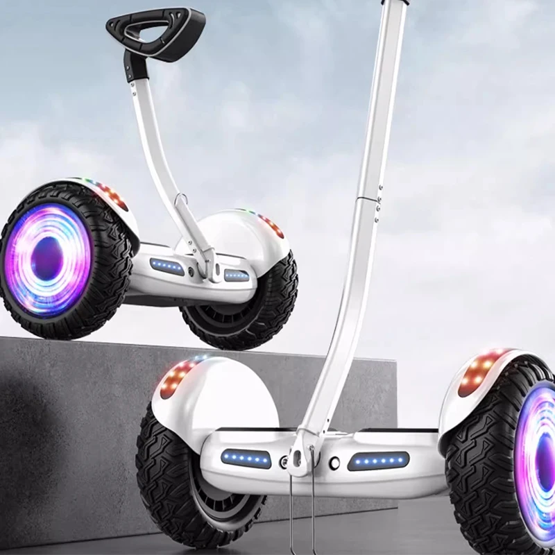 36V 10 Inch Hoverboard - Smart Balance Scooter with Handle