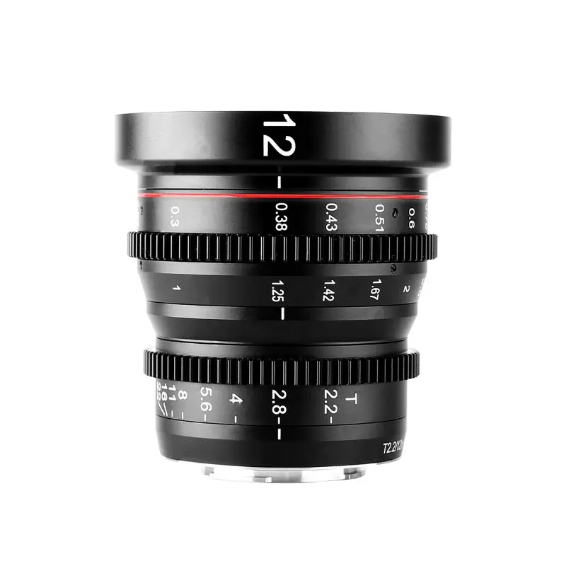 Meike MK-12mm T2.2大口径マニュアルフォーカスフィルムレンズ、適切な