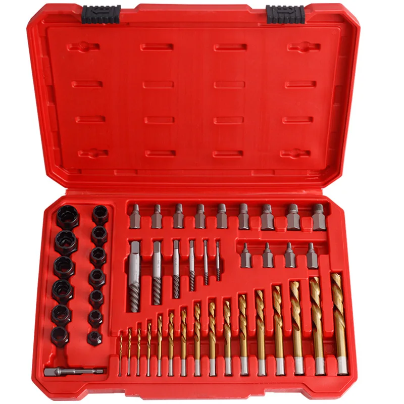thumbnail image 2 of 49-Piece Master Extractor Tool Set – Screw, Bolt, Nut Extraction & Drill Bits 2 of 3