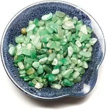 2 Pound Polished Tumbled Gemstone Chips  Healing Reiki Chakra Quartz Jade Agate Crystal Gravels for Home Decoration