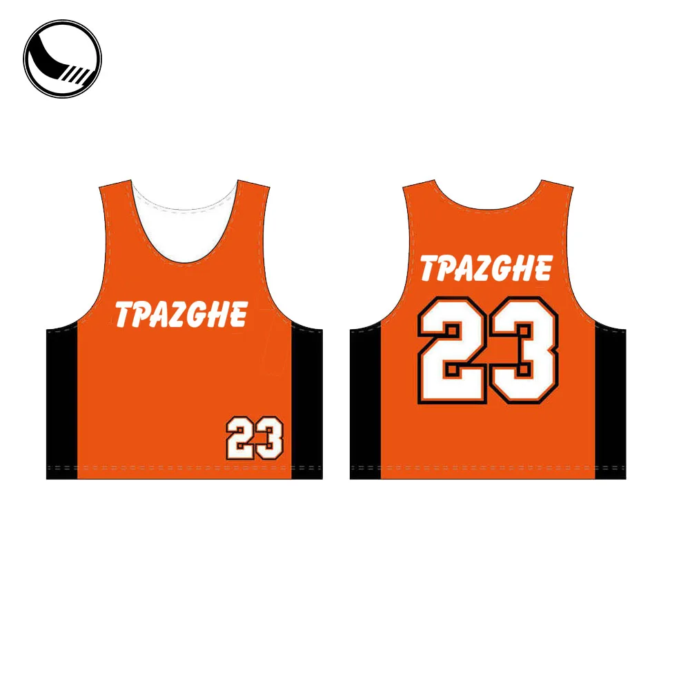BETHERIVAL Sublimated Wholesale Cheap Custom lacrosse Pinnies