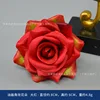 Oil painting corner rose flowers, bright red