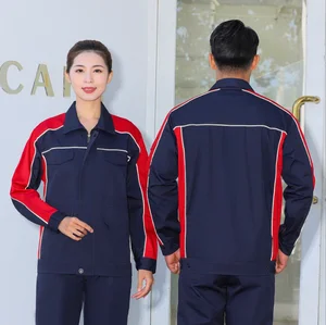 Hi Vis SafetyWork Clothes Industrial Jacket and Pants Working Suit Safety Uniform