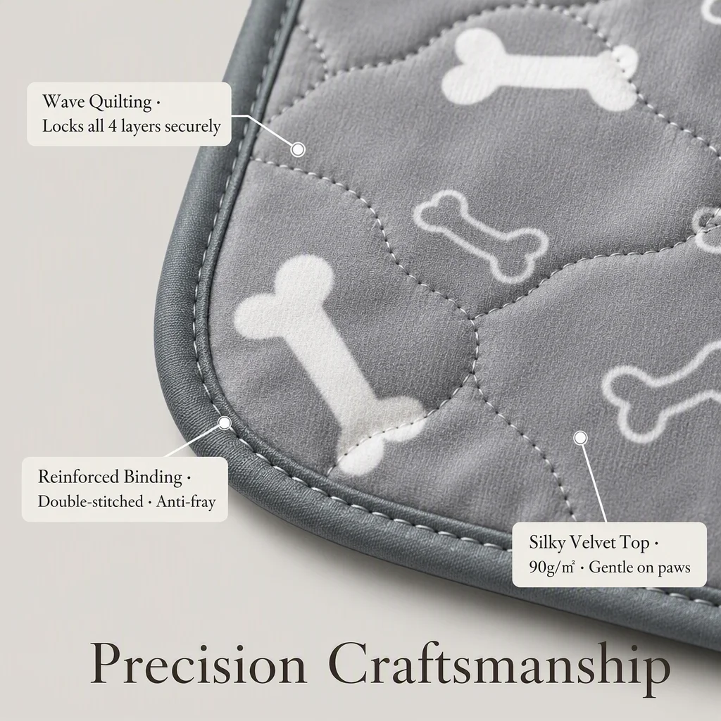 Washable Reusable Eco Friendly Pet Mat — Product details 8