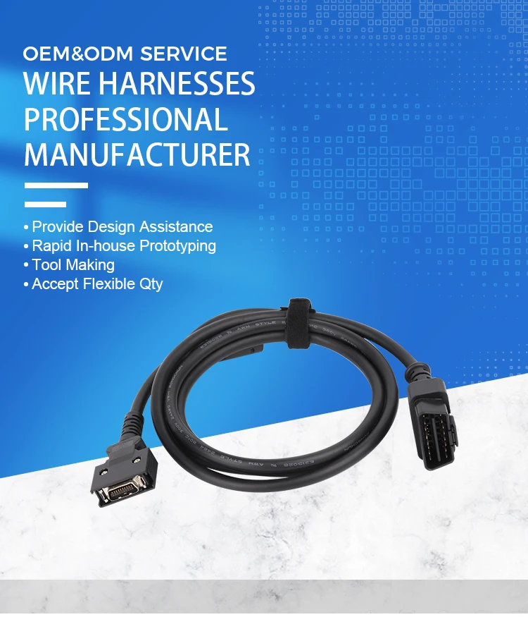 product obdii 16pin maleto scsi 20pin scsi to obd cable scsi to obd cable for vga  interface diagnostic diy programming-2