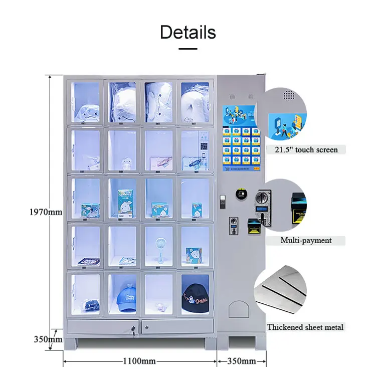 Toy Locker Machine Alibaba.com: 24-hour online self-service smart locked cabinet with 20 ...