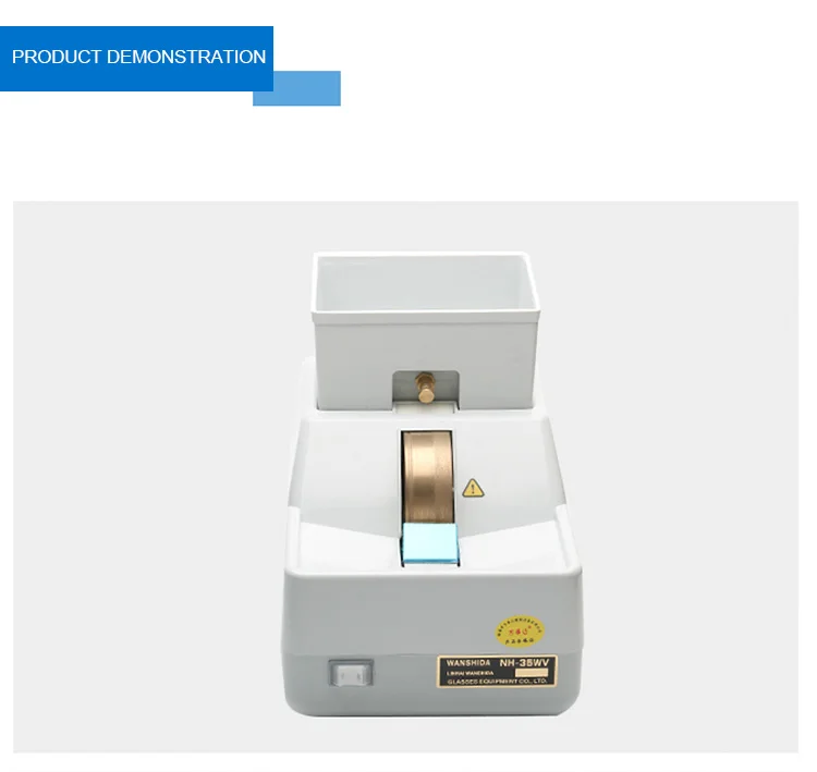 Top Quality Hand Edger Optical Manual Lens Cutting Machine NH-35WV CLASS B