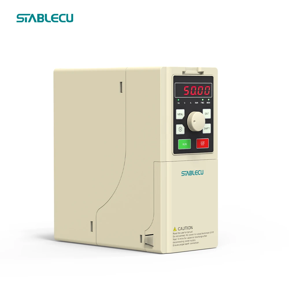 1.5kw 3.7kw 5.5kw 10hp cnc vfd frequency inverter 220v single phase  3 phase 50hz 60hz variable frequency drive supplier