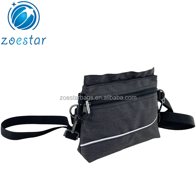 Quite Response Dog Treat Pouch Bag with Magnetic Closure Pet Training Waist Packs Puppy Cat Food Carrier Crossbody Bags supplier