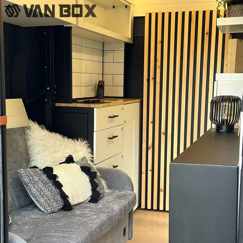 Transporter 4x4 Camper Van Conversion Kit Vanbox Module and Construction for Campervan Travel Trailers