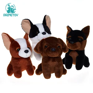 Wholesale Personalized Realistic Mini Cute Plush Stuffed Animal Plush Toys Dog
