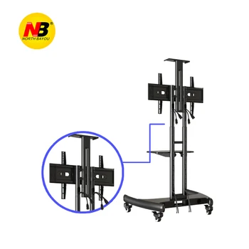 Nb North Bayou Ava1500-60-1p 32-65'' TV için 360° Döner Stand Tasarımı