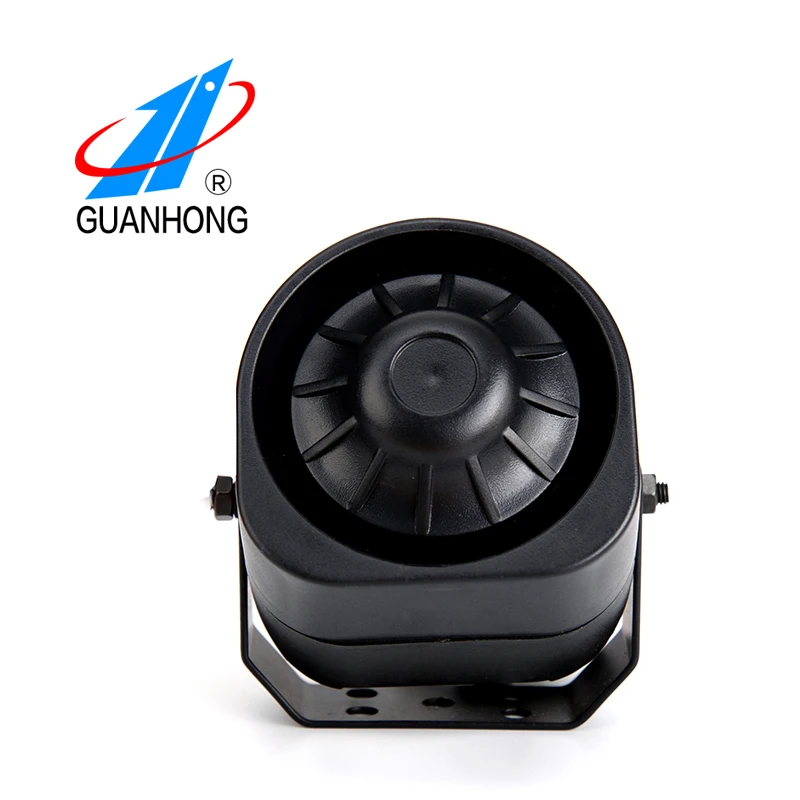 Battery Backup Alarm 6 Tone Sound 12V Car Alarm Siren