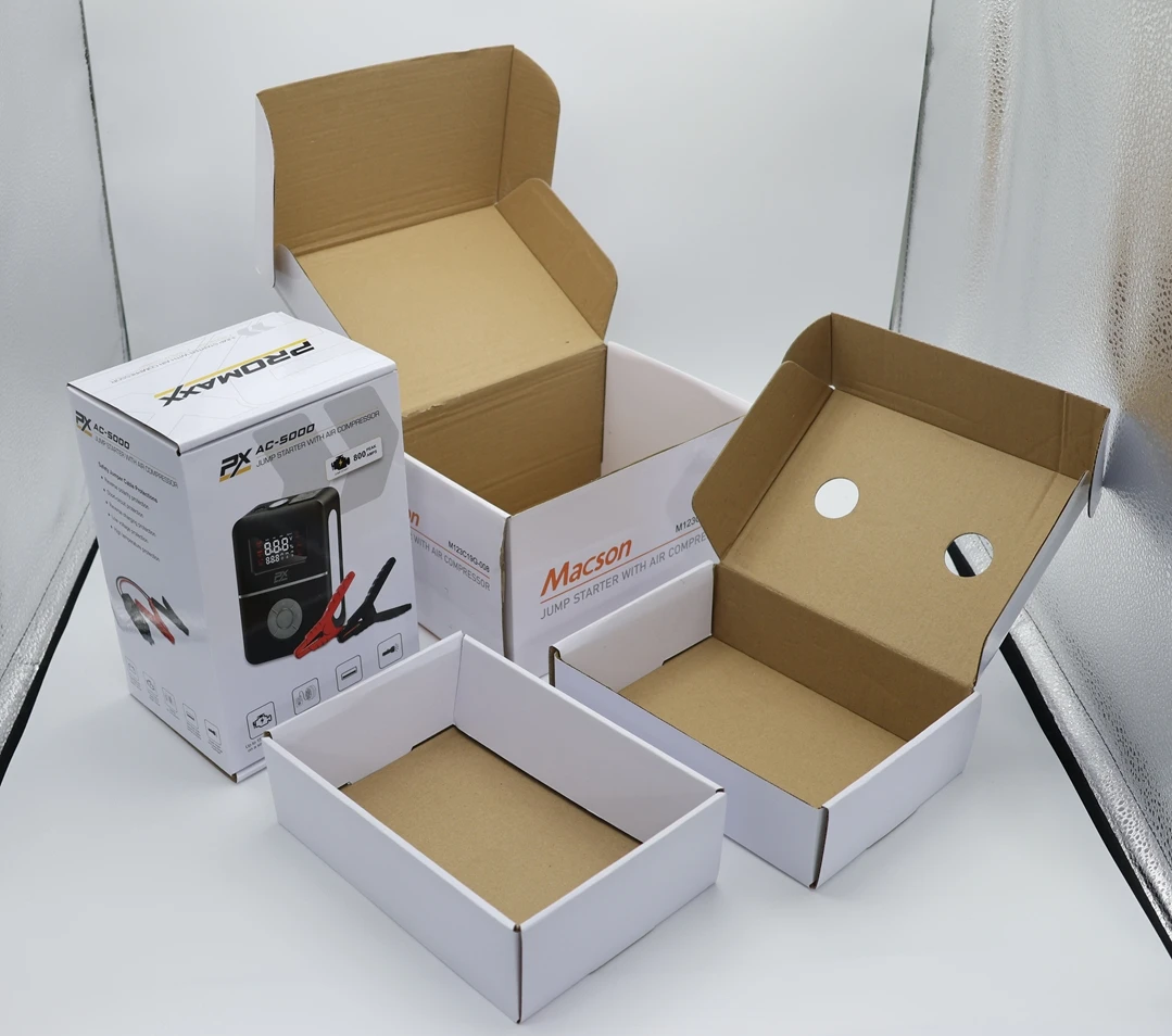 Customized Size Color Folding Double Insert Box Environmentally Friendly General Auto Parts Packaging Box