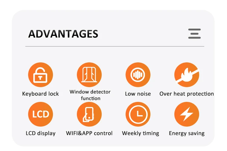 Metal Panel, Wall, 2000w, IP24, WIFI - detail 6
