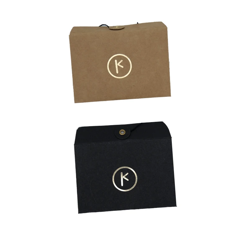 professional mini kraft paper credit card envelops with string