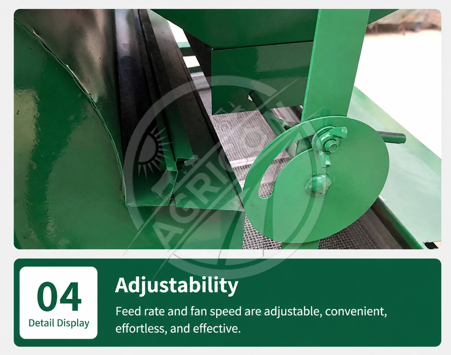 Air Suction Crop Sizing Machine