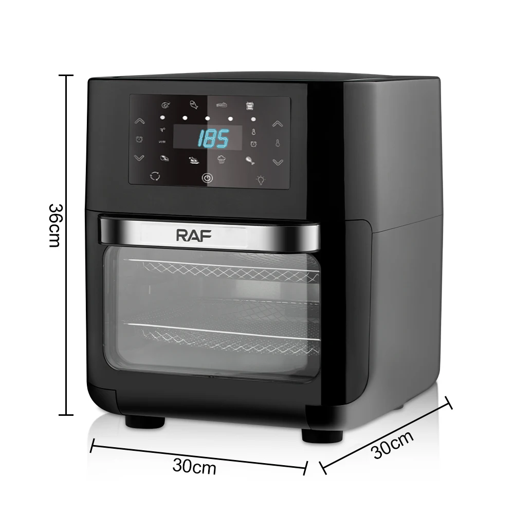 RAF 16L Multifunction Touch Screen Smart Air Fryer Electric Without Oil Free Deep Digital Air Fryer R5293