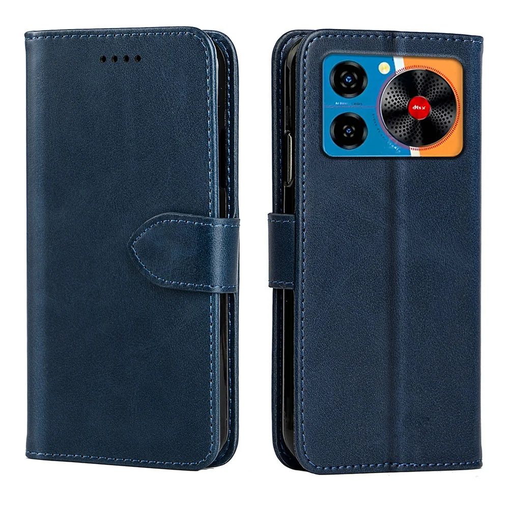 Flip Wallet Phone Case for ZTE Blade A35 A55 Magnetic Book PU Leather Cover