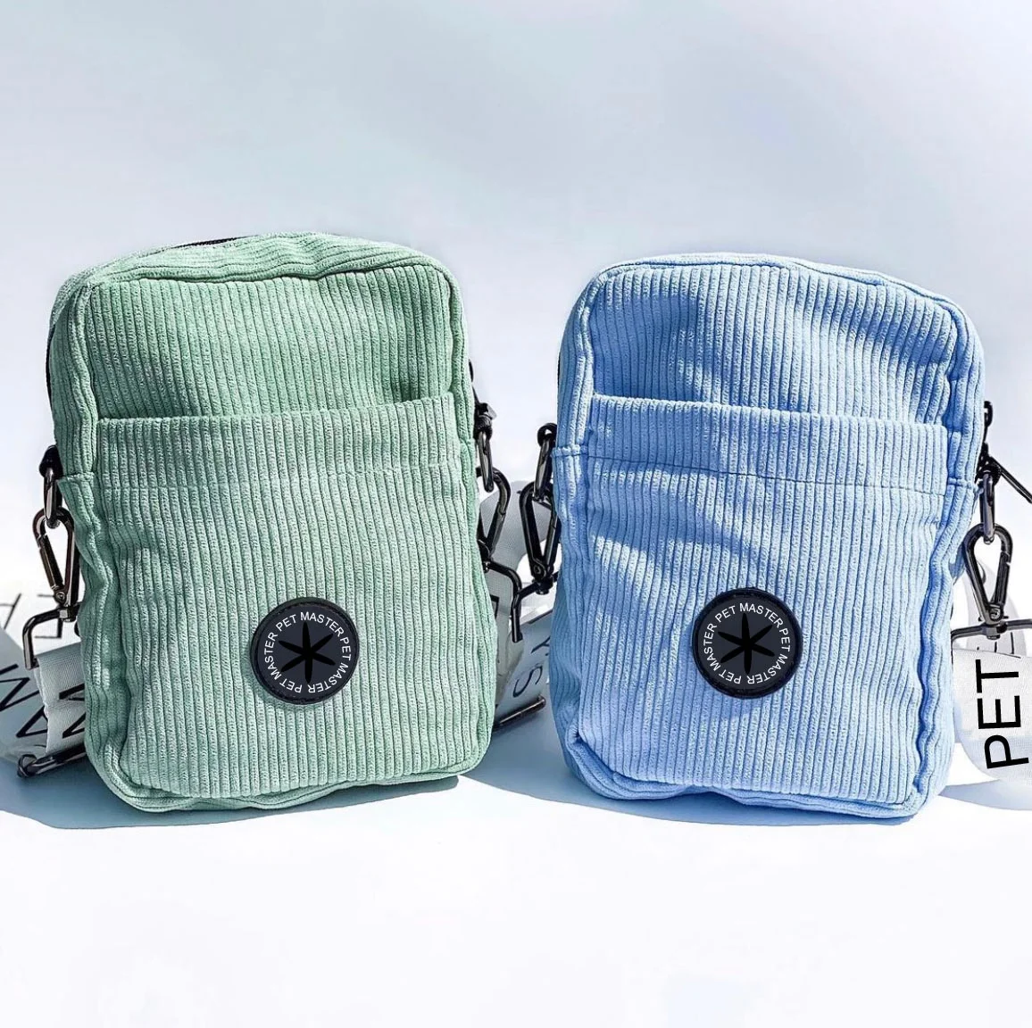 SinSky Outdoor Drawstring Closure Dogs Training Bag Snacks Pet Packaging Pouch Dog Walking Treat Bag