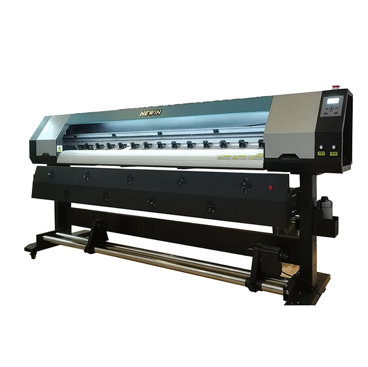 定制imprinante vinyle banderole机imprimer大格式1.8m生态溶剂平板打印机