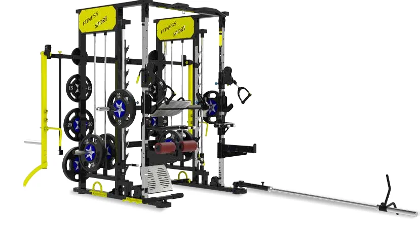 Multi Function Smith Machine Cross Fit Training Rack