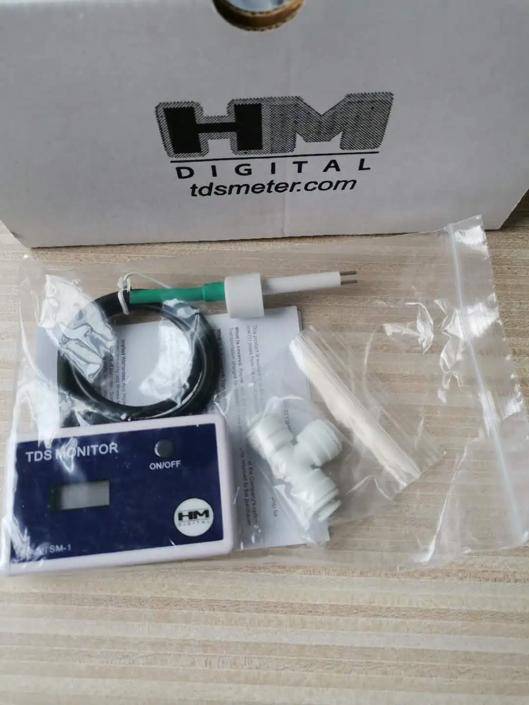 HM Digital SINGLE  Online  in Line  TDS Monitor
