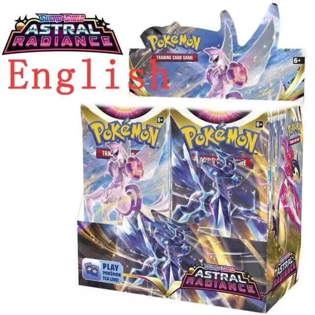 Wholesale High Quality 360pcs/box Pokemon Trading Cards Booster Box Pokemon Playing Gx Cards