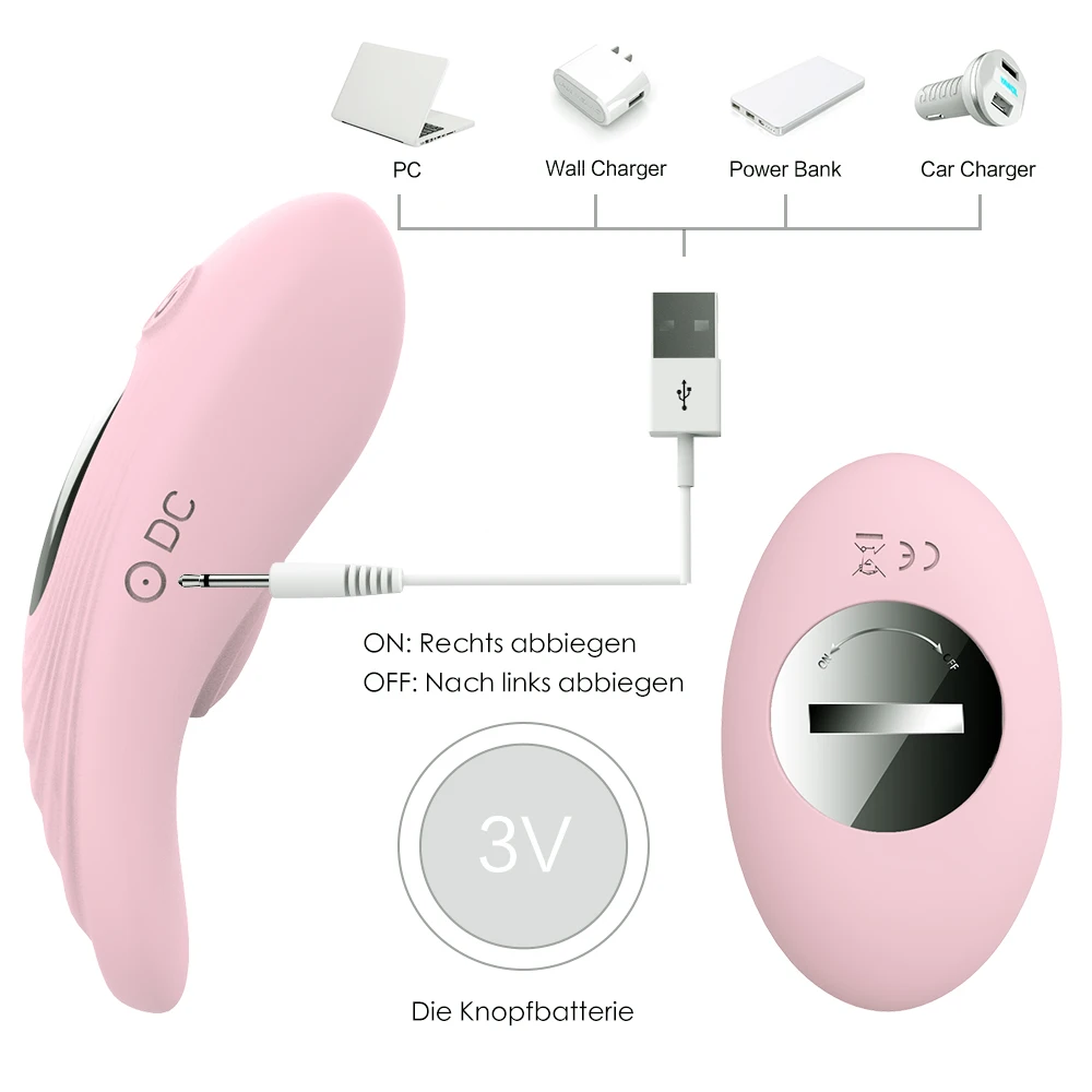 Tragbarer Vibrator mit Fernbedienung für Erwachsene, geeignet für die Selbstbefriedigung von Frauen oder das Vorspiel zu zweit._voghion.com