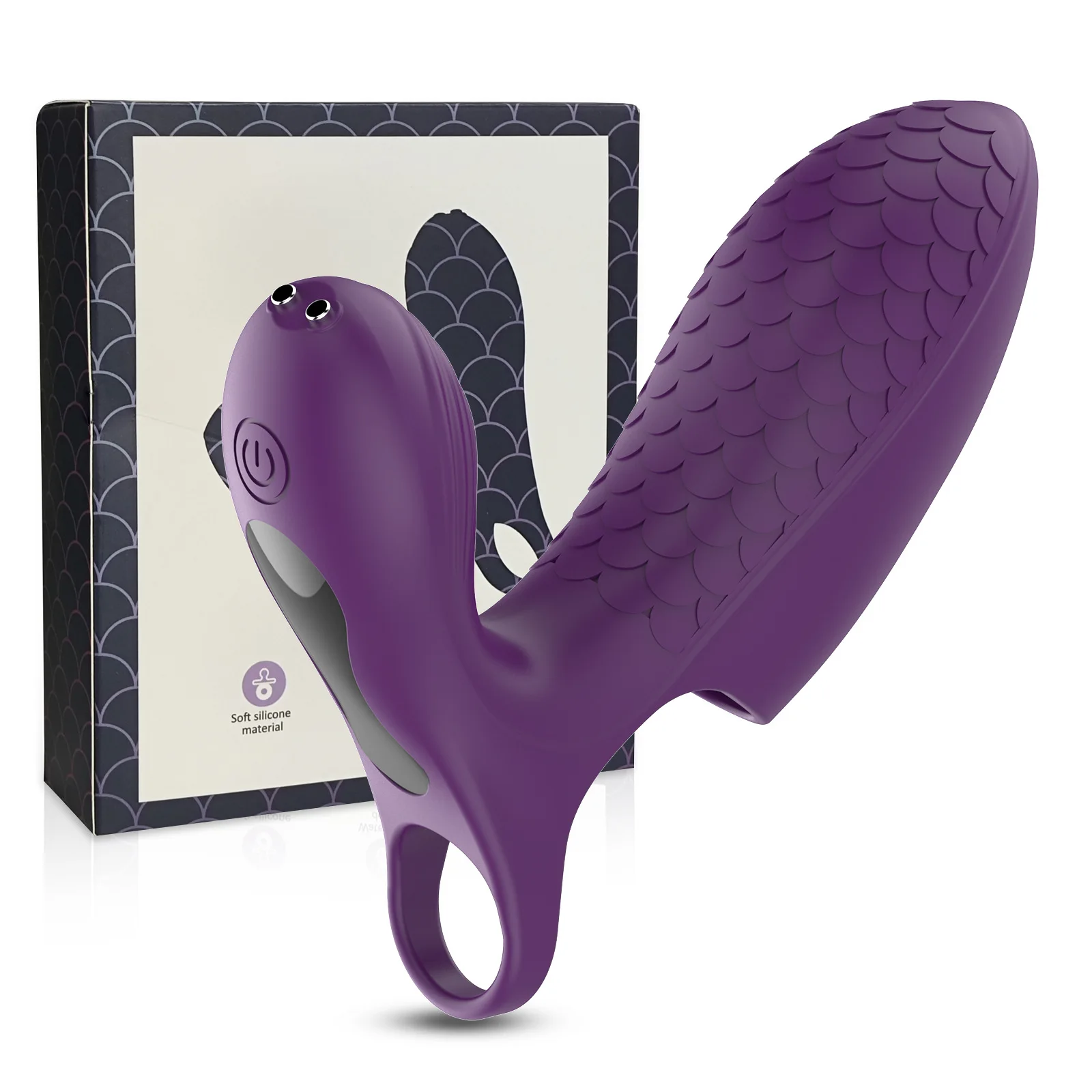 Neuer 2-in-1-Vibrator für Frauen: Finger-, Nippel- und Klitoris-Dildo für Paare, Sexspielzeug für Erwachsene._voghion.com