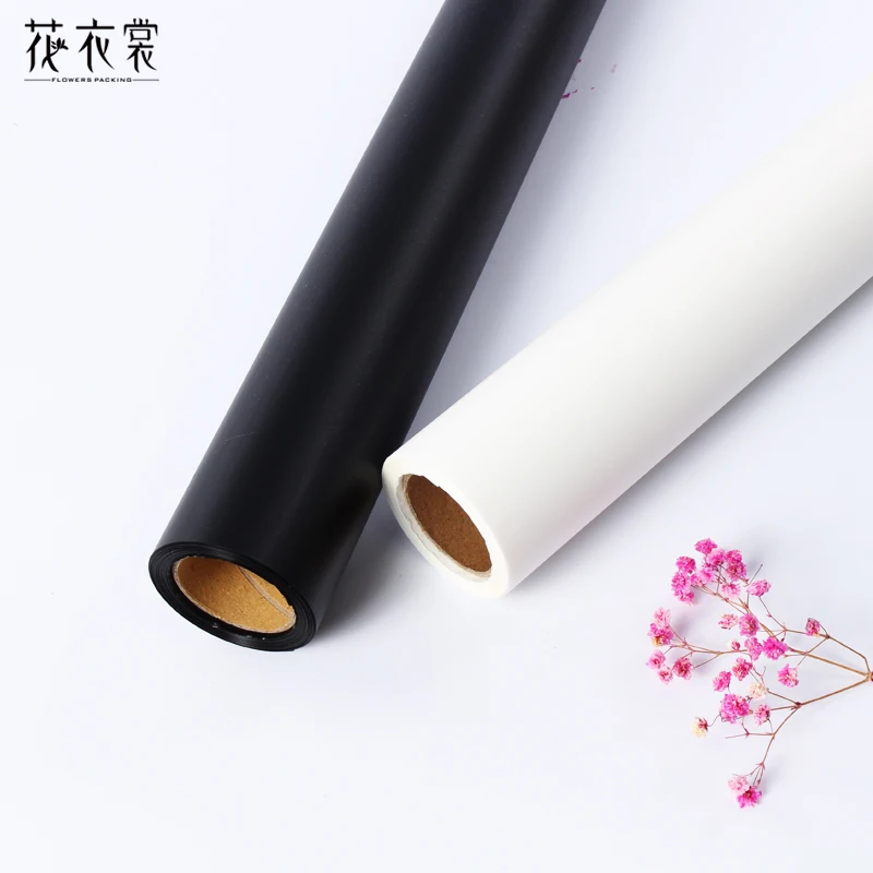 SINOWRAP Floral Wrapping Paper Plastic Double-sided Texture