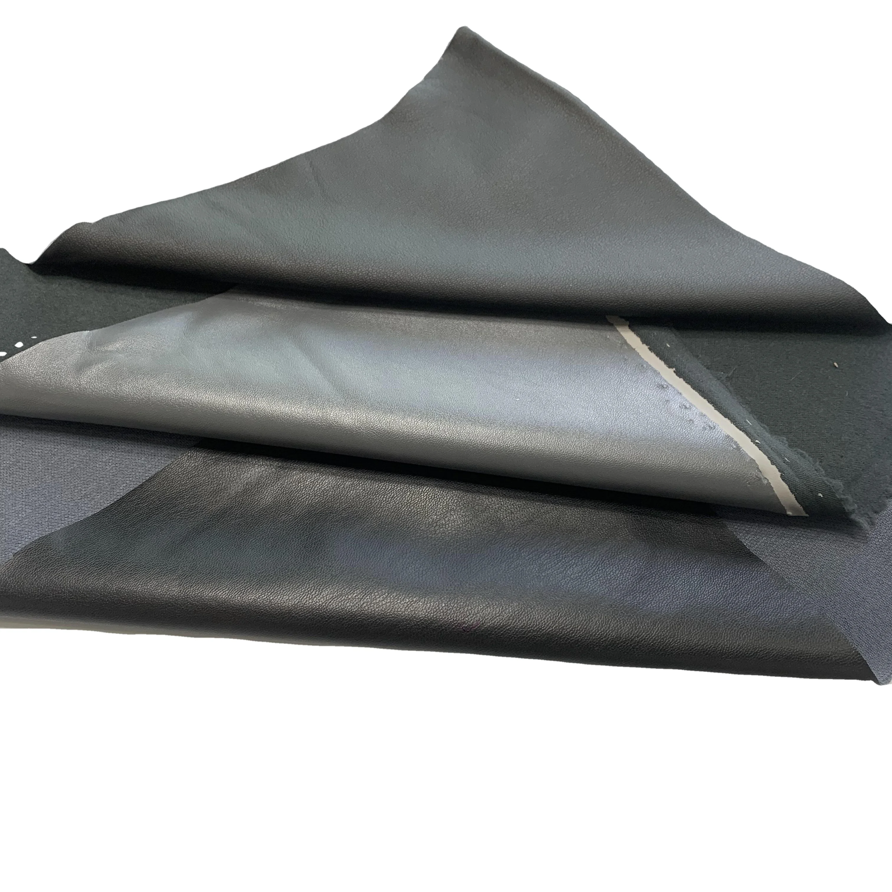 New Type of Vegan Leather Made by Bamboo Fiber for Shoe and Garment Materials